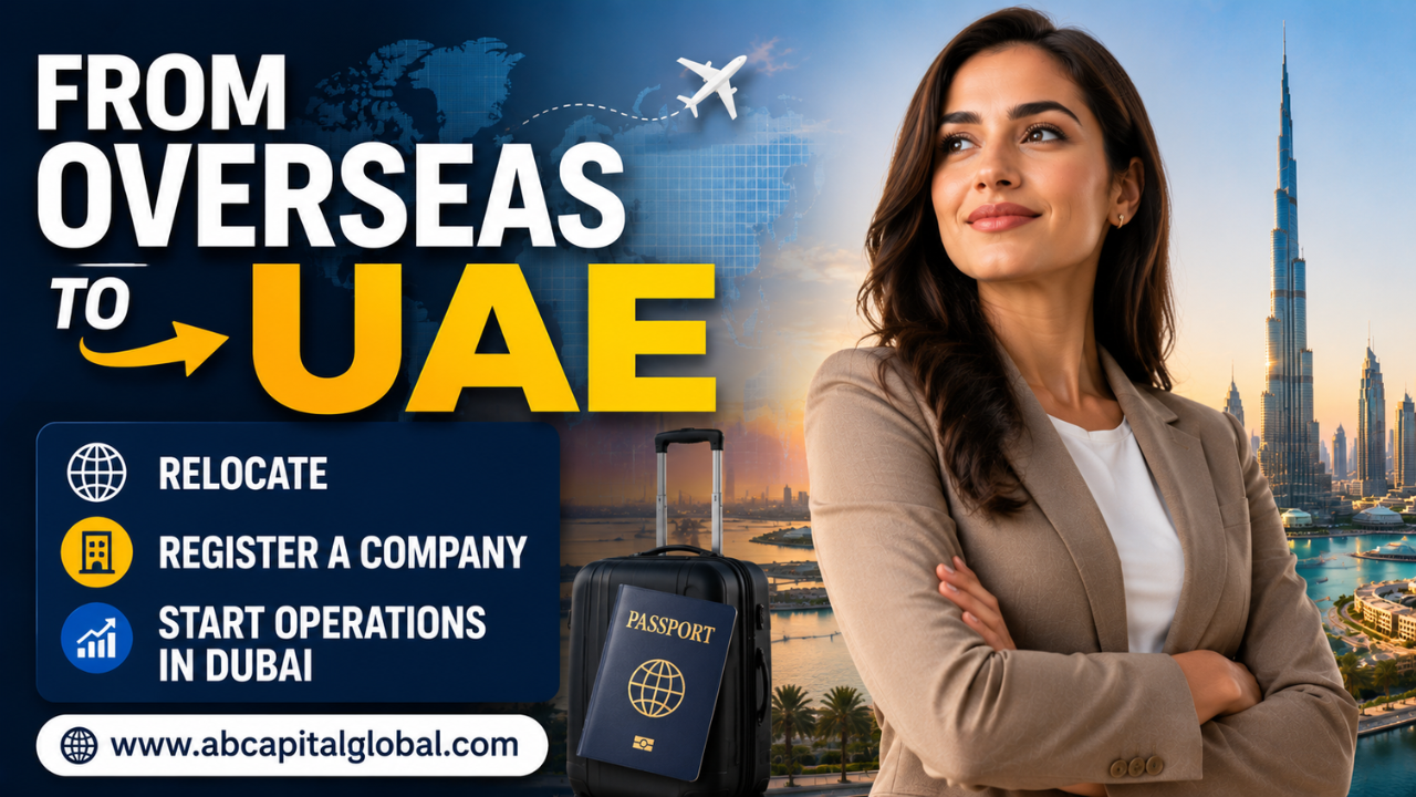 You are currently viewing From Overseas to UAE: How to Relocate, Register a Company, and Start Operations in Dubai 2026